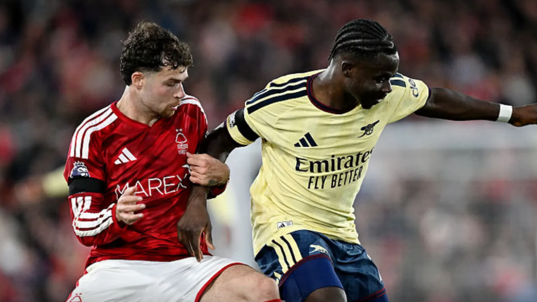 英超-阿森纳1-0诺丁汉森林 马杜埃凯替补制胜